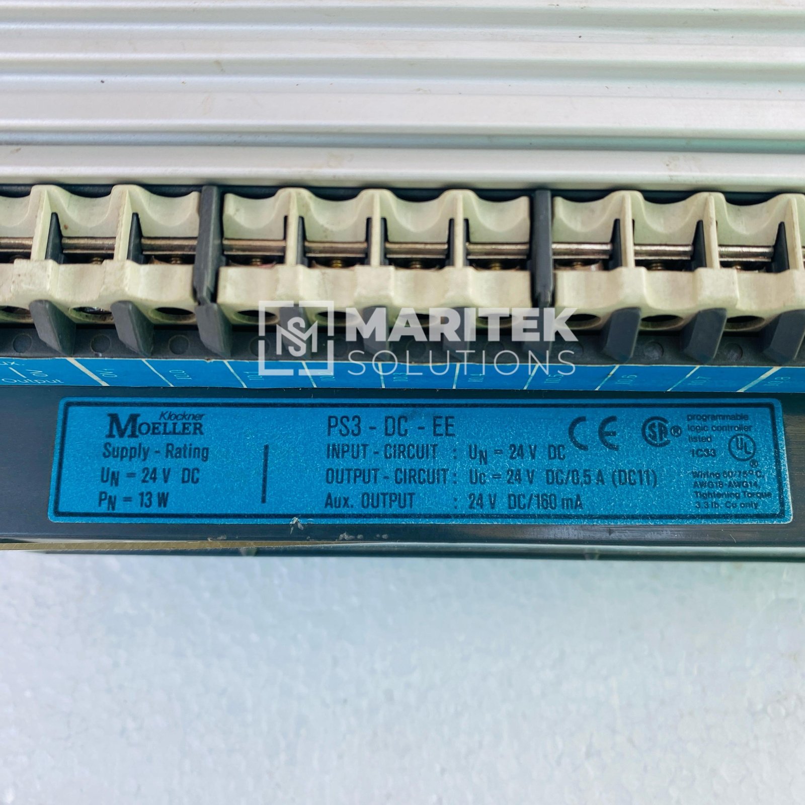 40. PS3 – DC – EE (2) Moeller PS3-DC-EE Programmable logic controller