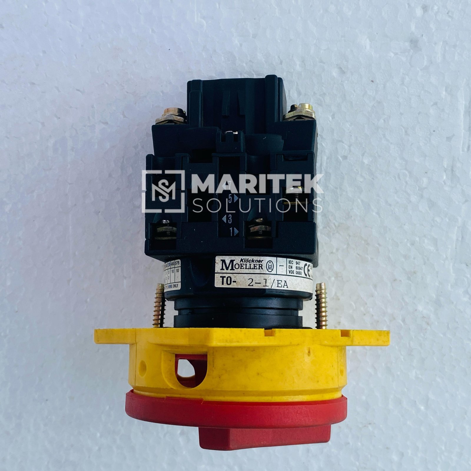 42. 2-1EA (3) Klockner Moeller 2-1/EA Rotary cam switch