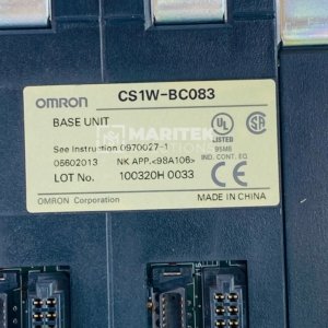 Omron CS1W-BC083 Programmable Logic Controller (PLC) system