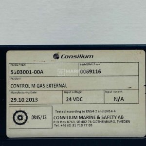 Consilium 5103001-00A Control M Gas External unit