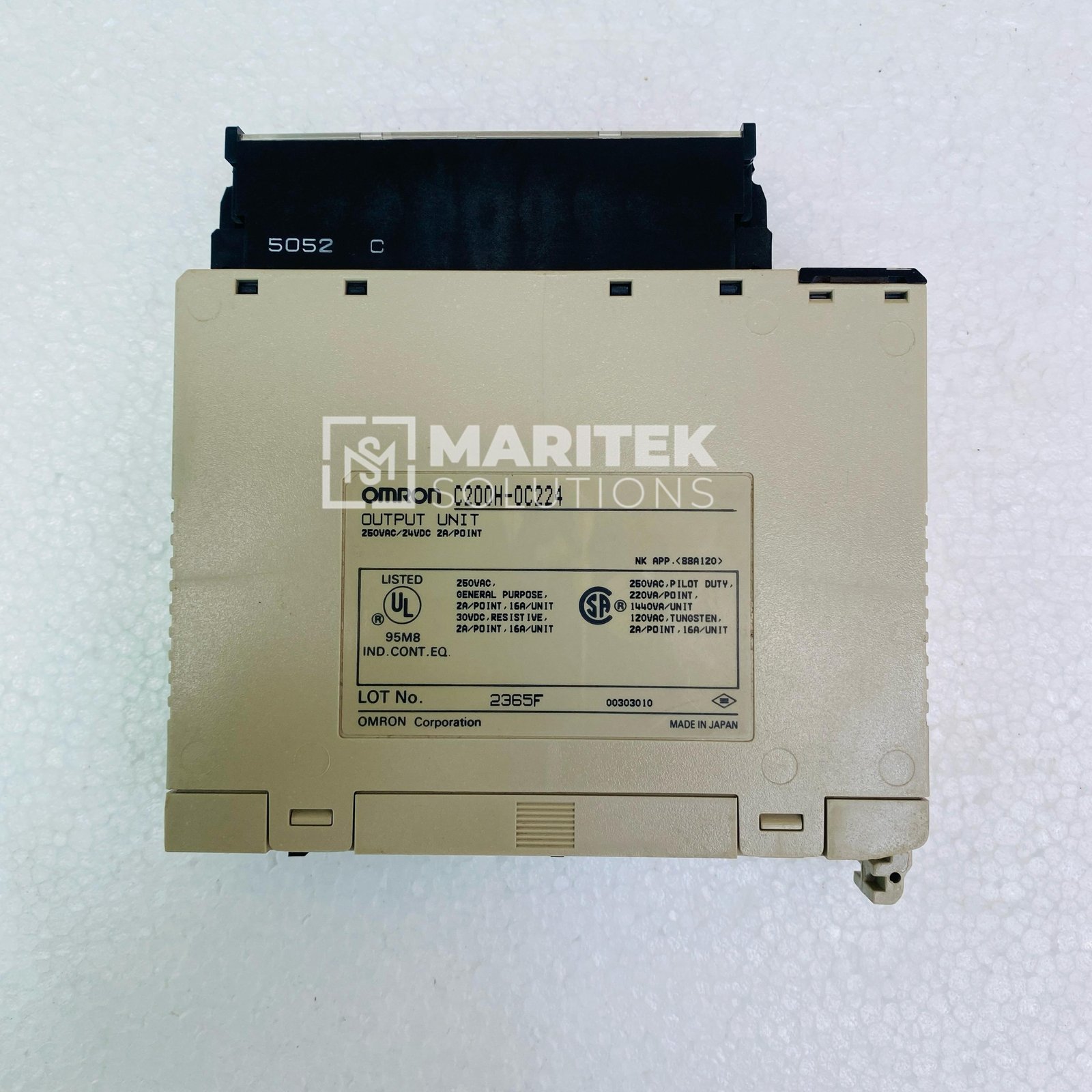 5. C200H-OC224 (1) Omron C200H-OC224 Output Unit
