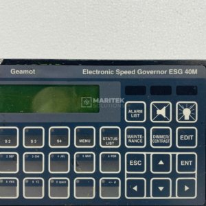 Geamot Electronic Speed Governor ESG 40M 4 Engine speed regulation (271.150.182 ,962.010.100)