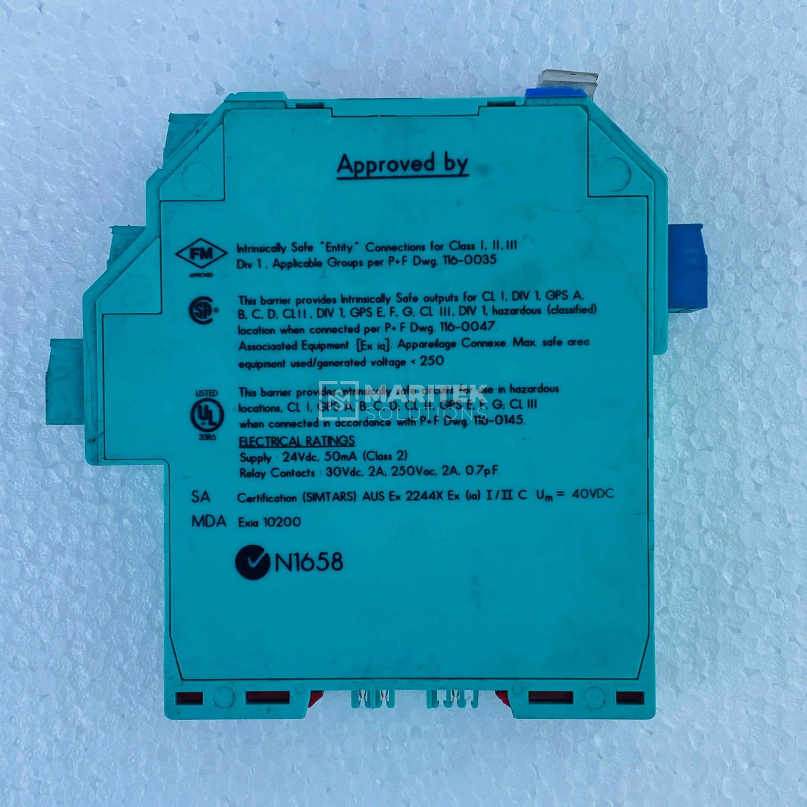 5. KFD2-SR2-Ex1.W (5) Pepperl+Fuchs KFD2-SR2-Ex1.W.LB Switch Amplifier (103369S)
