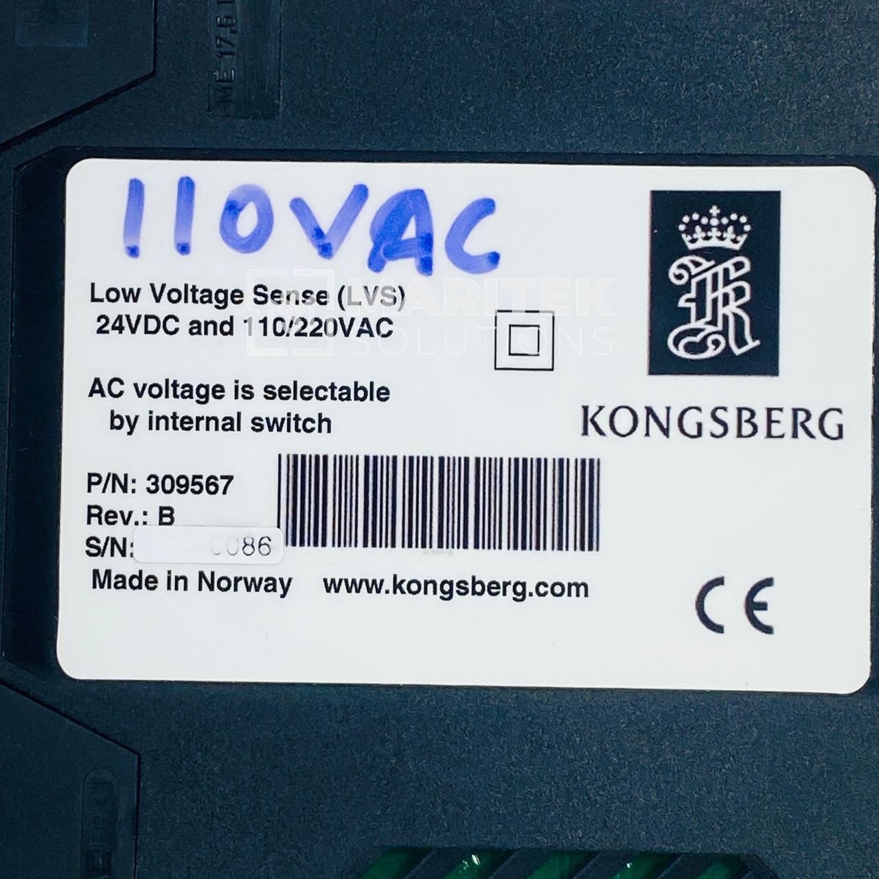 5. LVS (3) Kongsberg 309567 Low Voltage Sense module