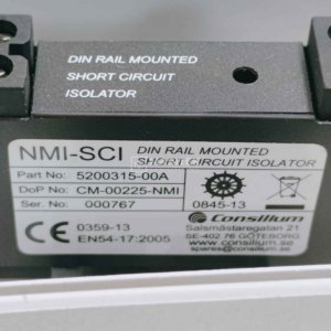 Consilium NMI-SCI DIN Rail mounted short circuit isolator (5200315-00A)