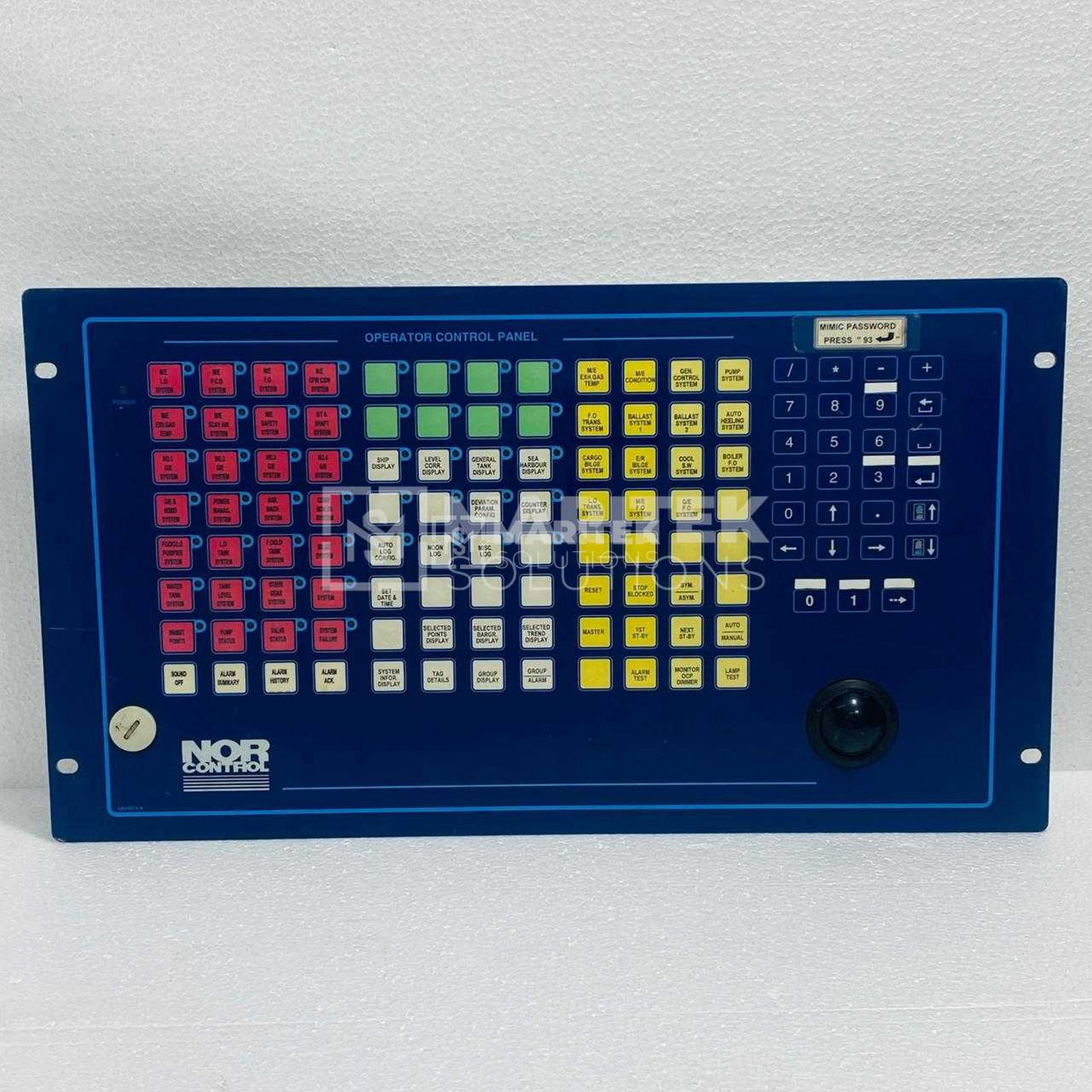 5. OCP 8810 S2 NT 8100193 (B1) (1) Norcontrol 8810 S2 NT Operator control panel