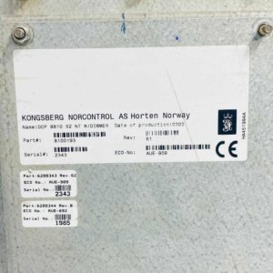 Norcontrol 8810 S2 NT Operator control panel