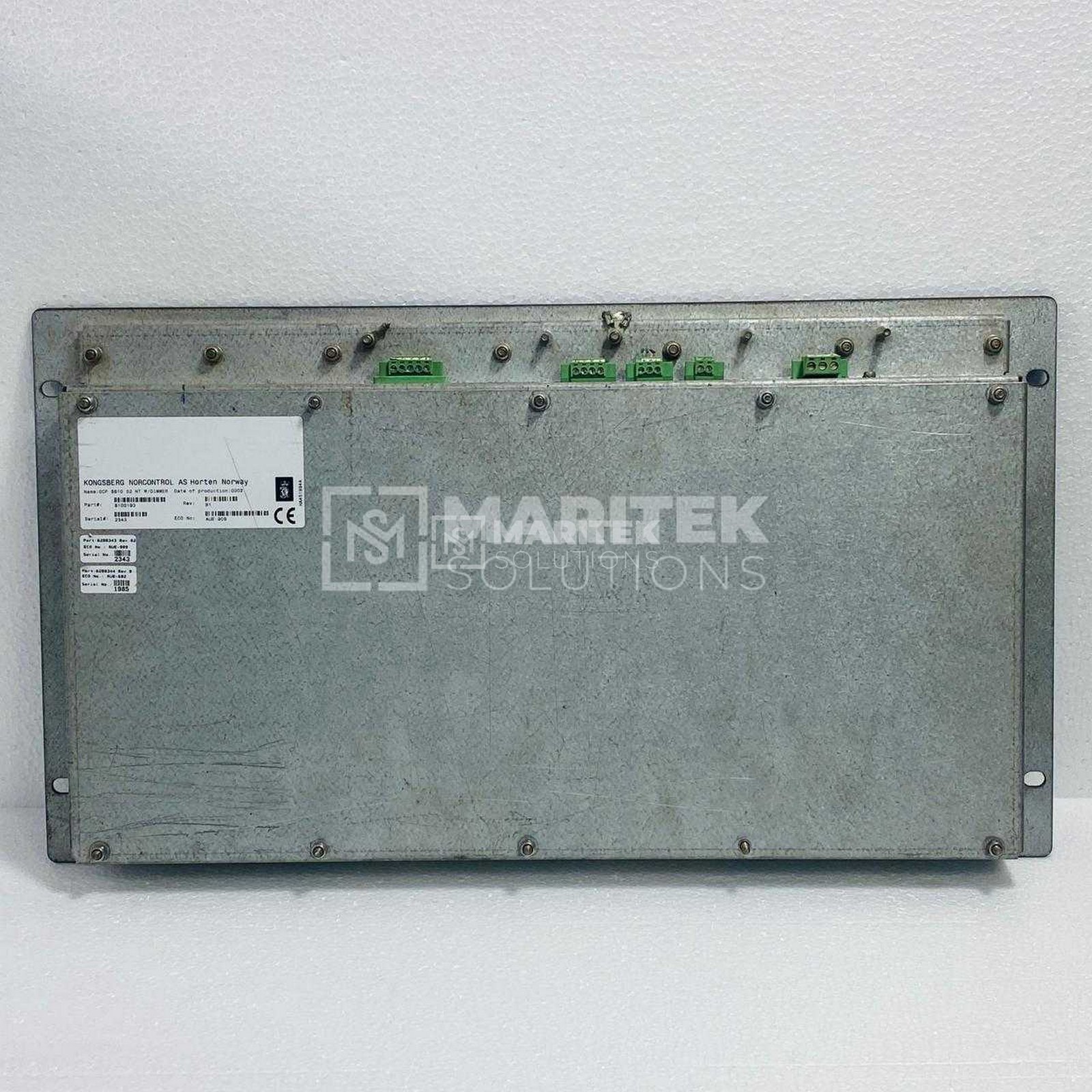 5. OCP 8810 S2 NT 8100193 (B1) (5) Norcontrol 8810 S2 NT Operator control panel