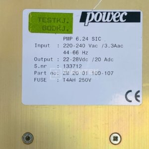 Powec PMP 6.24 SIC power supply rectifier module
