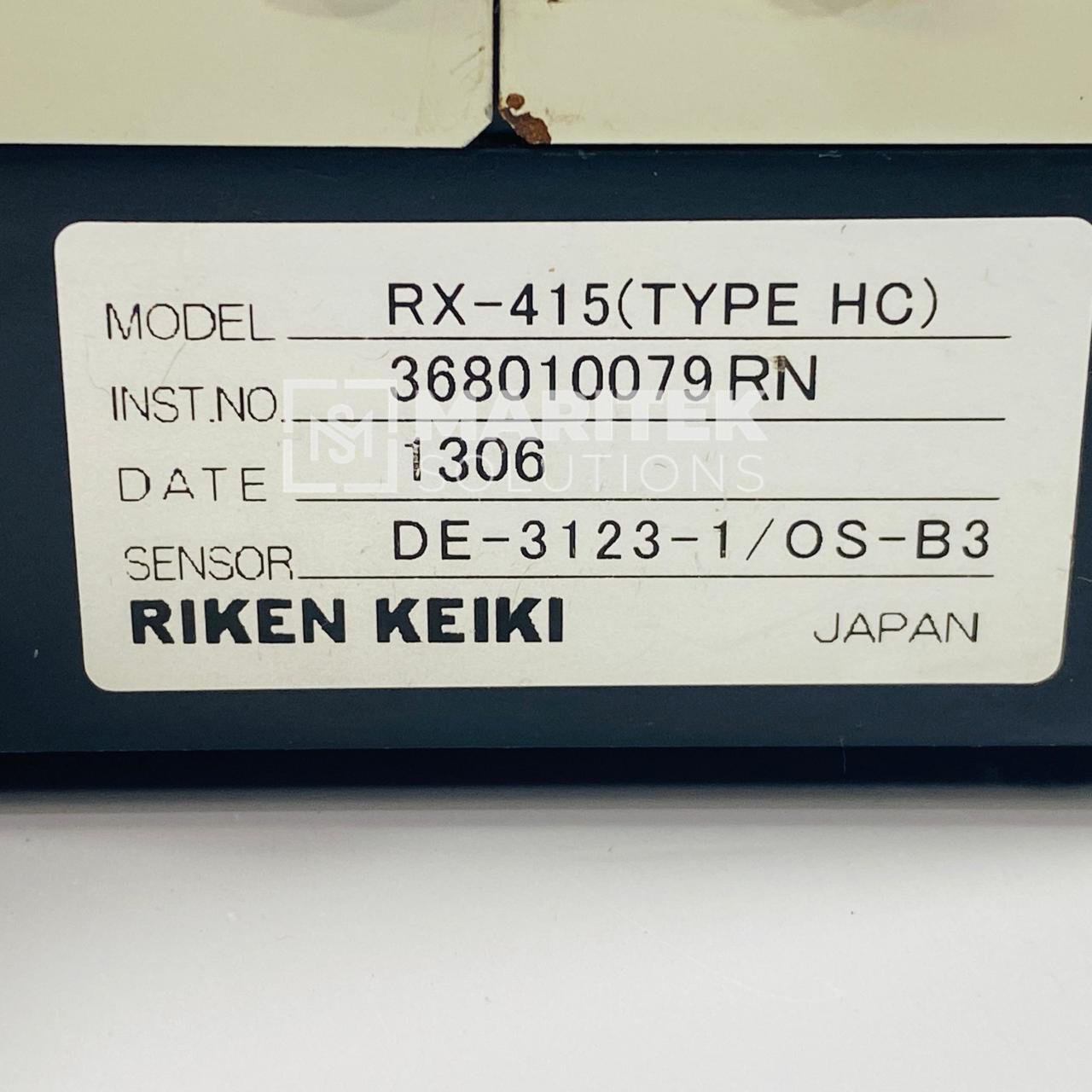 5. RX-415 (2) Riken Keiki RX-415 Portable Gas detector