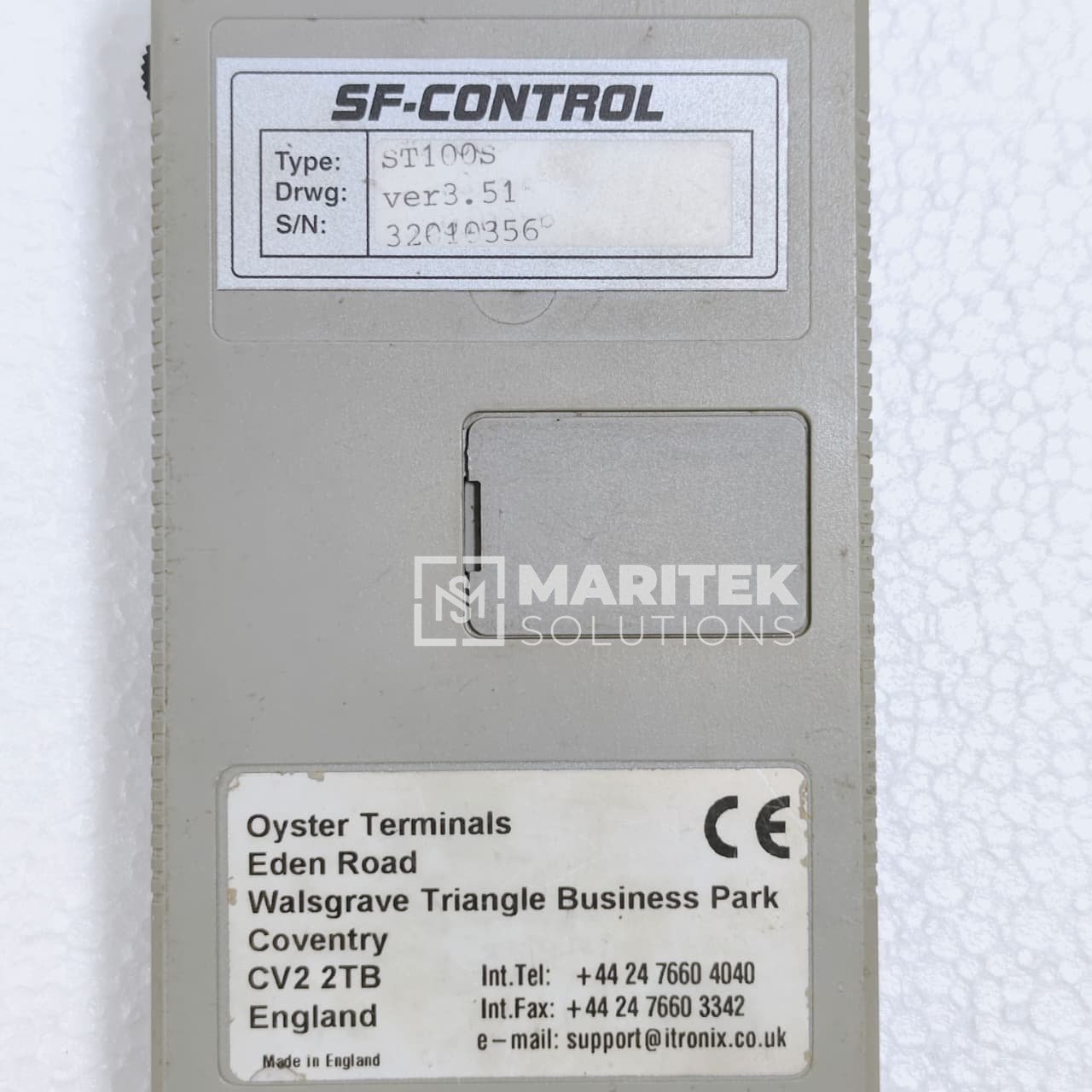 5. ST100S (1) SF-CONTROL ST100S Service Terminal