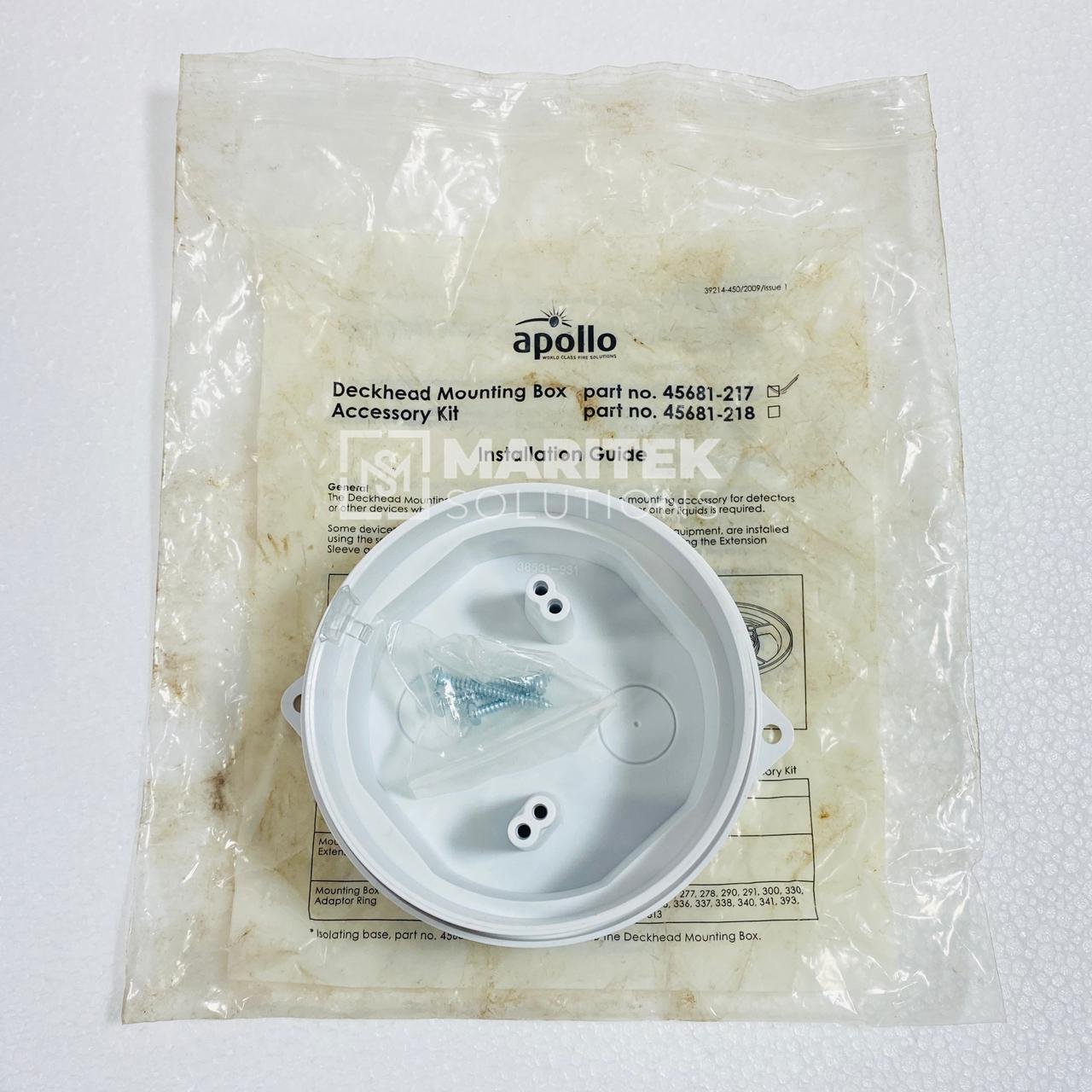 6. 38531-931 (New) (6) Apollo 38531-931 Deckhead Mounting Box