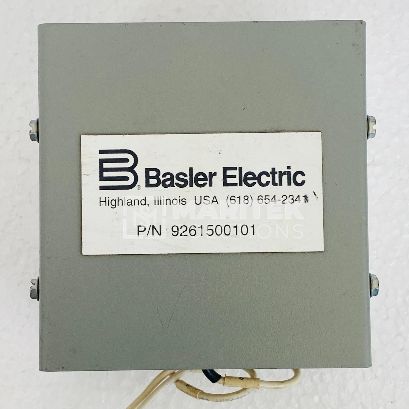 6. 9261500101 (1) Basler Electric 9261500101 Radio Frequency Interface Unit