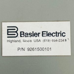 Basler Electric 9261500101 Radio Frequency Interface Unit
