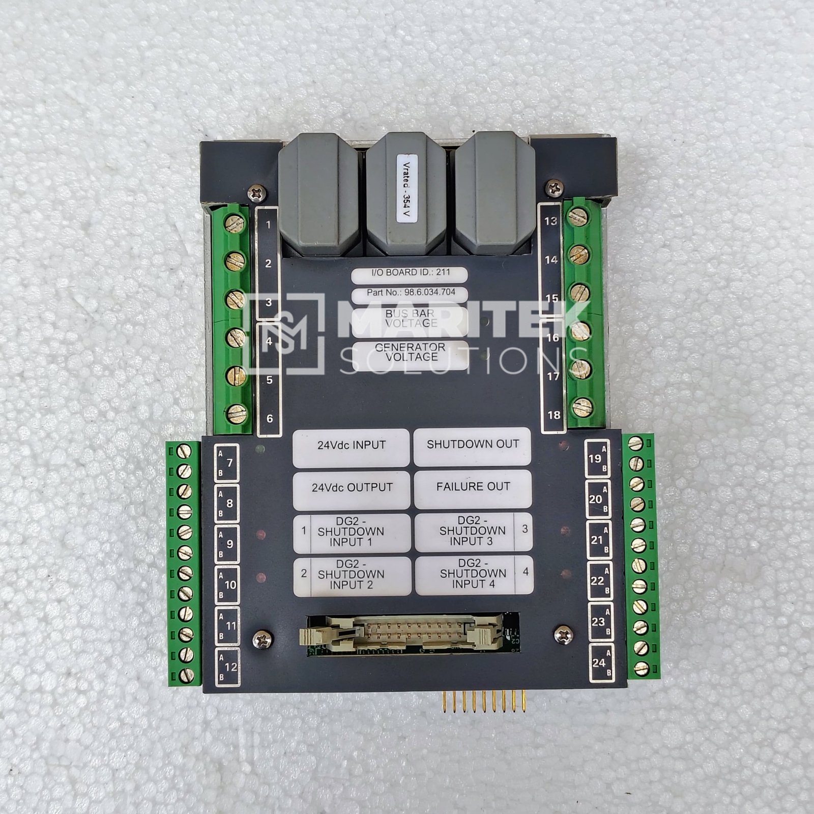 6. 98.6.034.706 (3) Praxis Automation (98.6.034.704) Mega-Guard Series DIN-PMS-Module