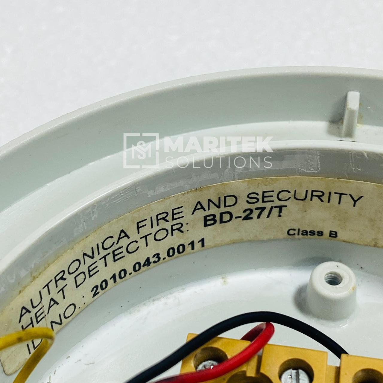 6. BD-27T (2) Autronica BD-27/T Class B heat detector