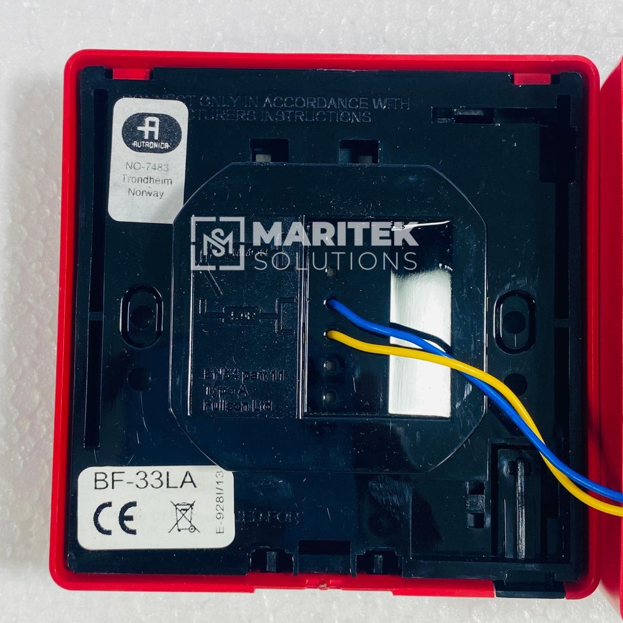 6. BF-33LA (New) (2) Autronica BF-33LA Addressable Manual Call Point