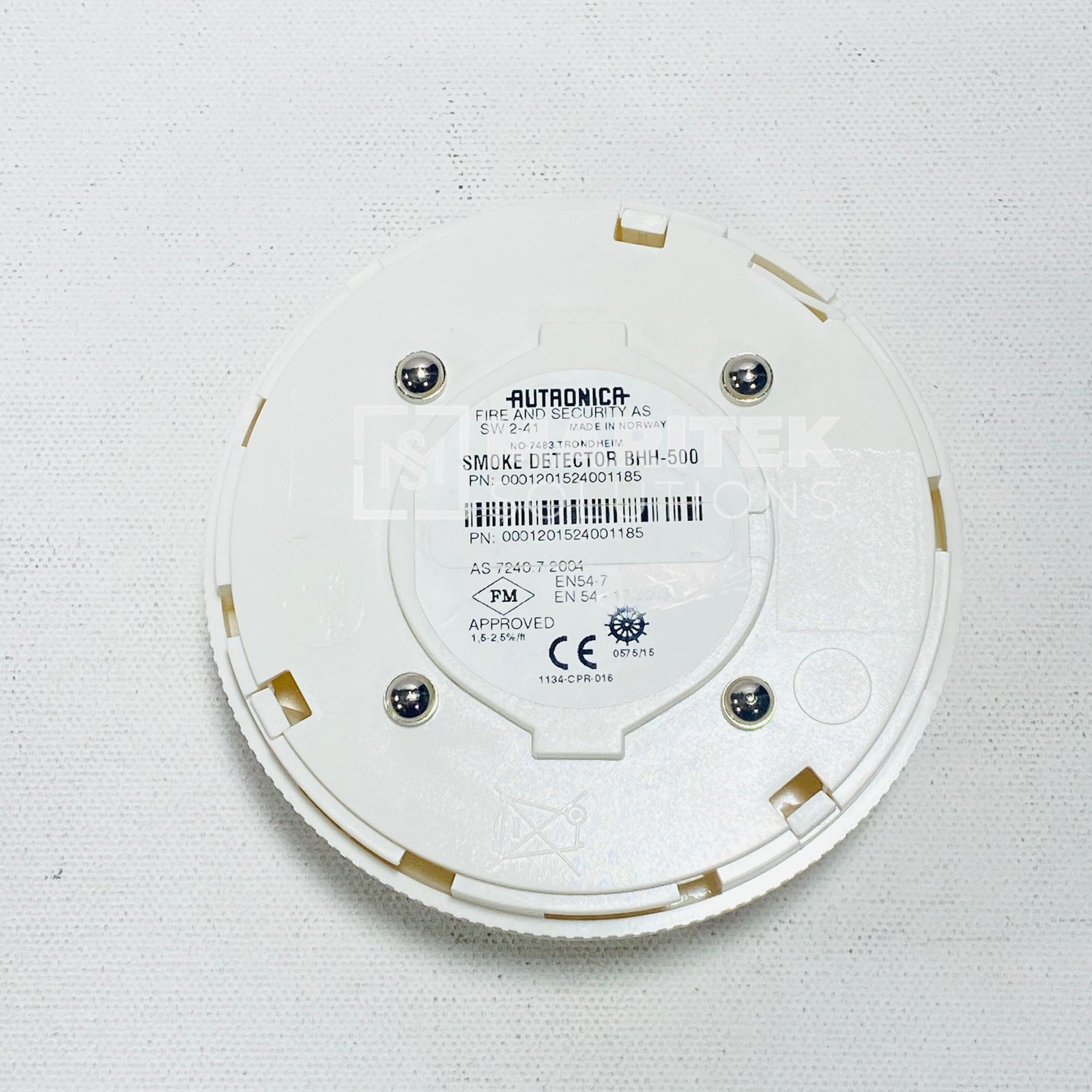 6. BHH-500 (5) Autronica BHH-500 Optical Smoke Detector