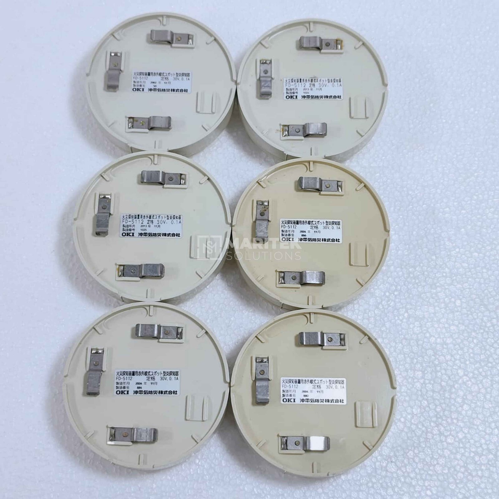 6. FD-5112 (2) OKI FD-5112 Infrared flame detector