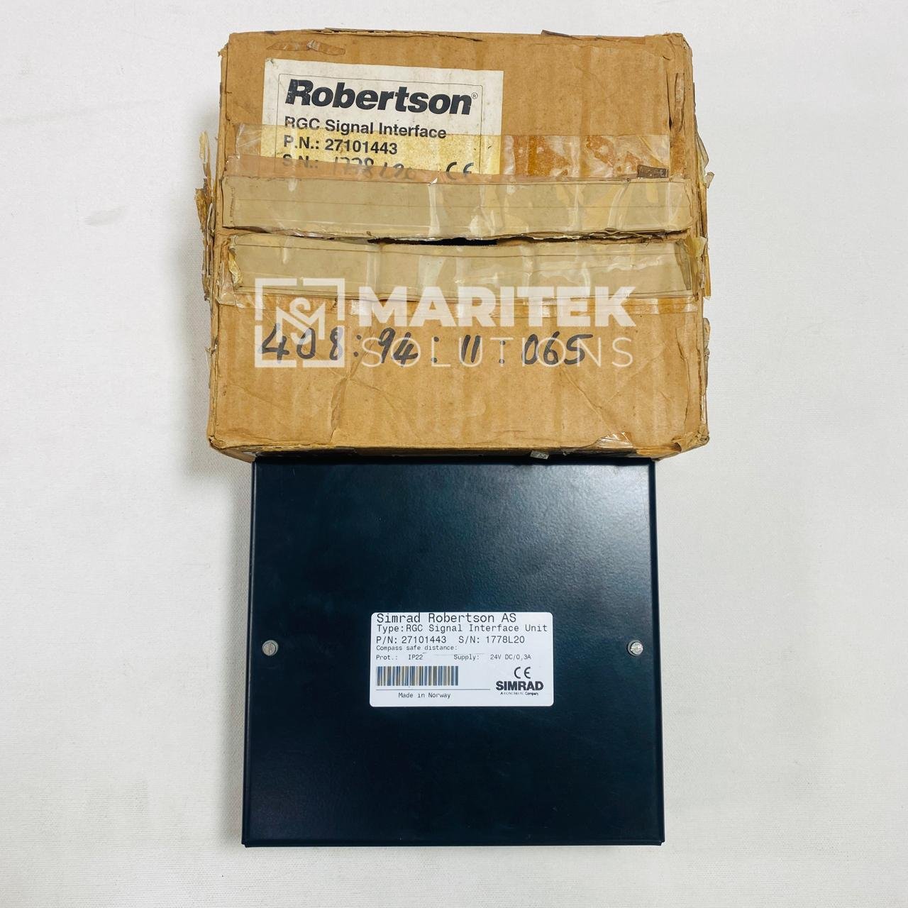 6. RGC (3) Simrad Robertson RGC (27101443) Signal Interface Unit