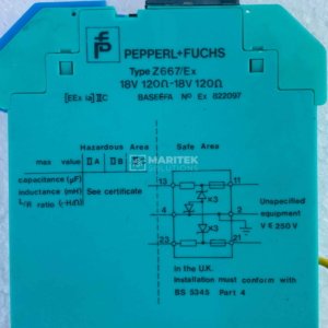 Pepperl+Fuchs Z667/Ex Zener Barrier (822097)
