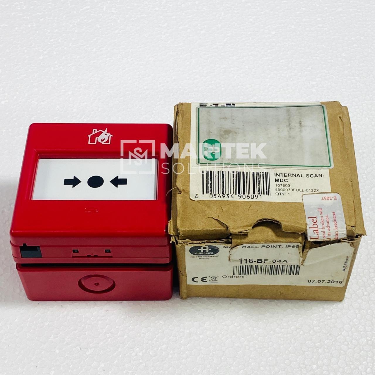 Autronica BF-34A Manual call point