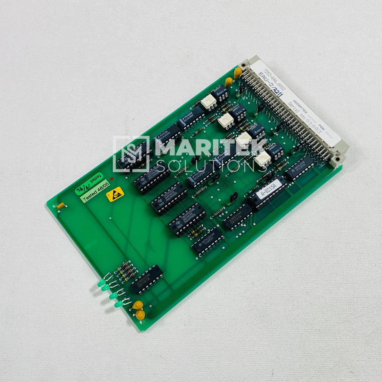 7. EAU-2-2211 (2) Kongsberg Autronica EAU-2/2211 (7252-046.0002) PCB Card