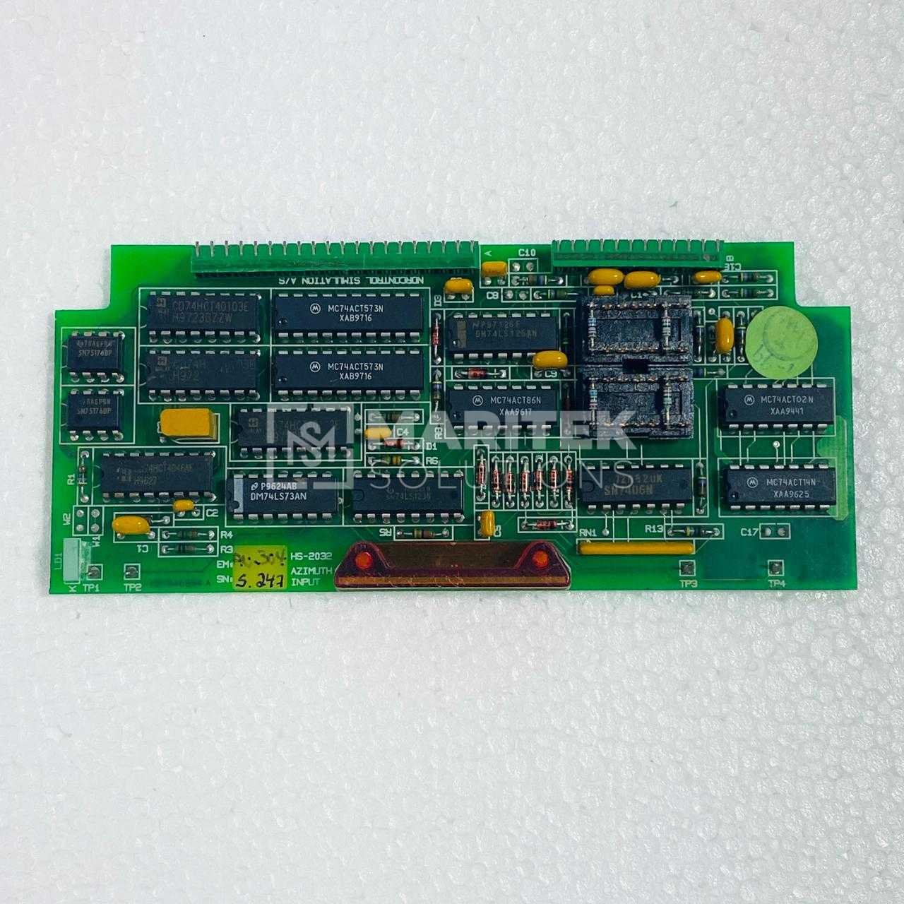 7. HS-2032 (4) Norcontrol HS-2032 PCB Card