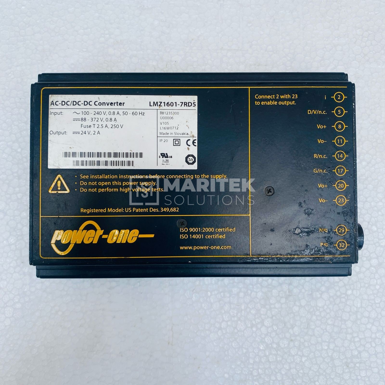 Power-One LMZ1601-7RD5 AC-DC/DC-DC Converter