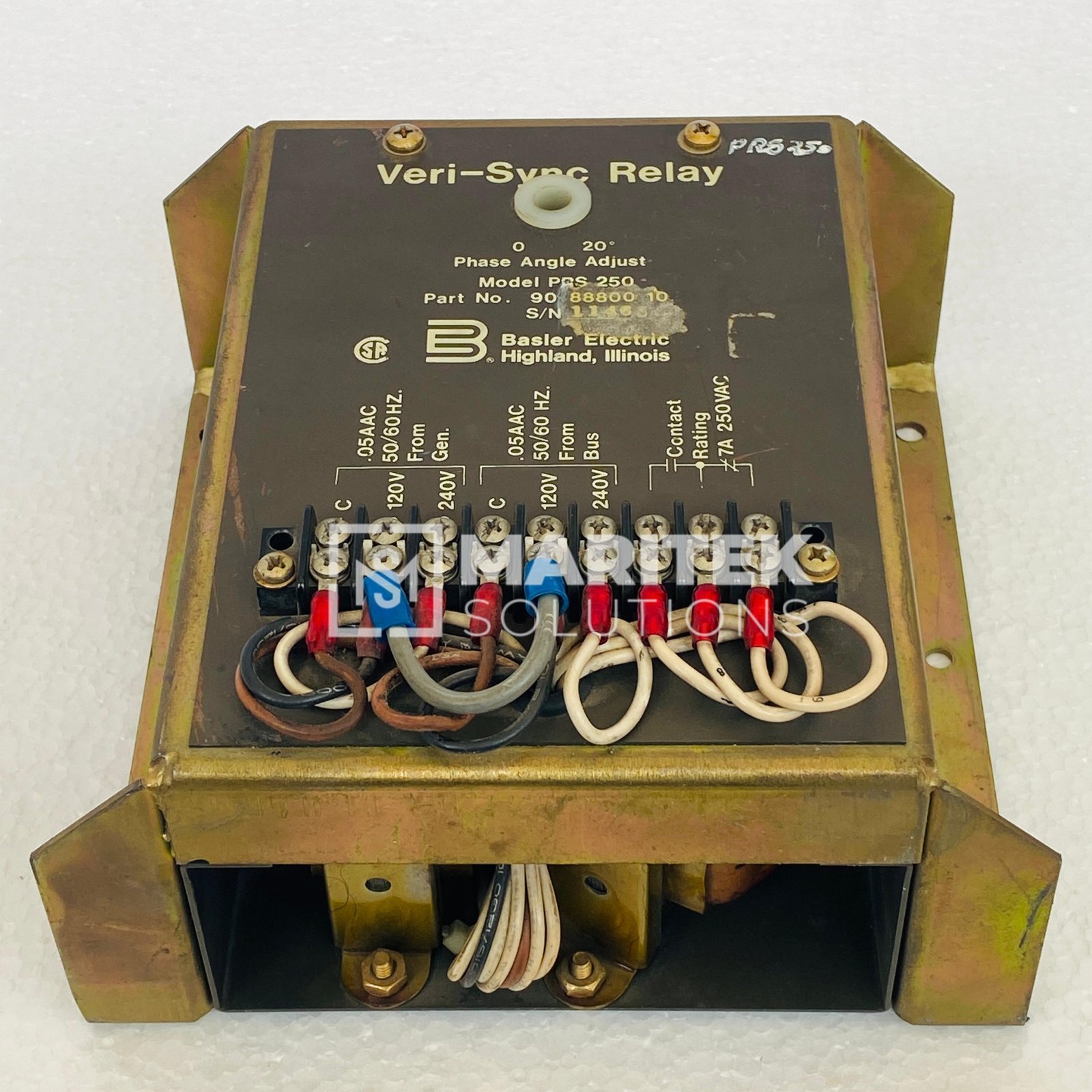 7. PRS 250 (1) Basler Electric PRS 250