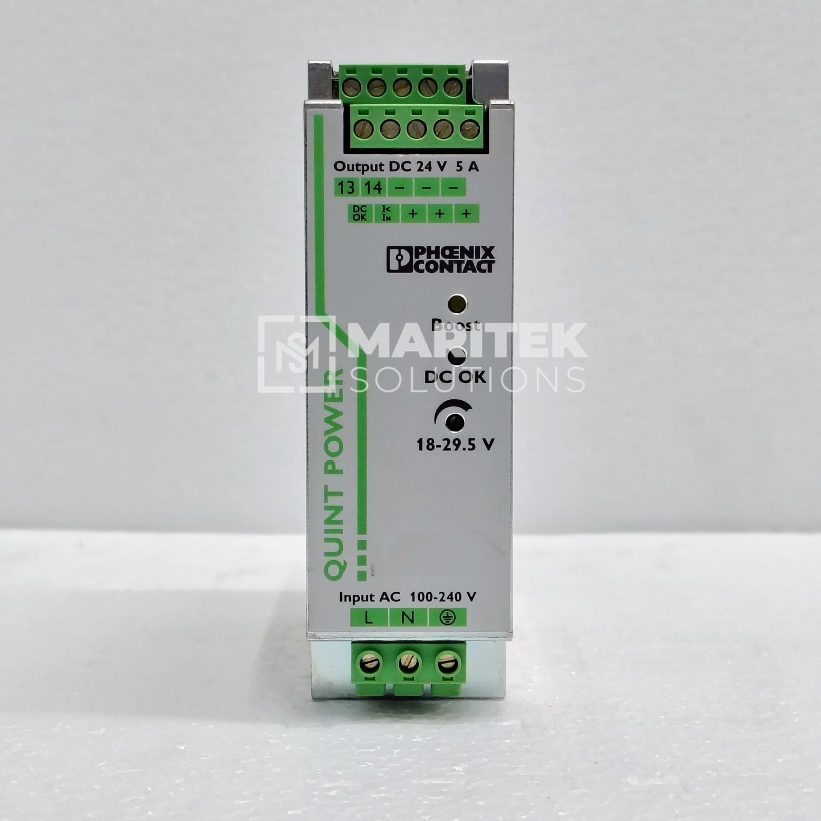 7. QUINT-PS-1AC-24DC-5 (1) Phoenix Contact QUINT-BUFFER/24DC/20 (2866213) Buffer module