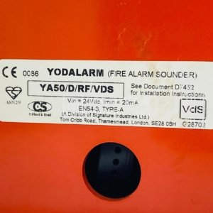 Yodalarm YA50/D/RF/VDS Fire alarm sounder