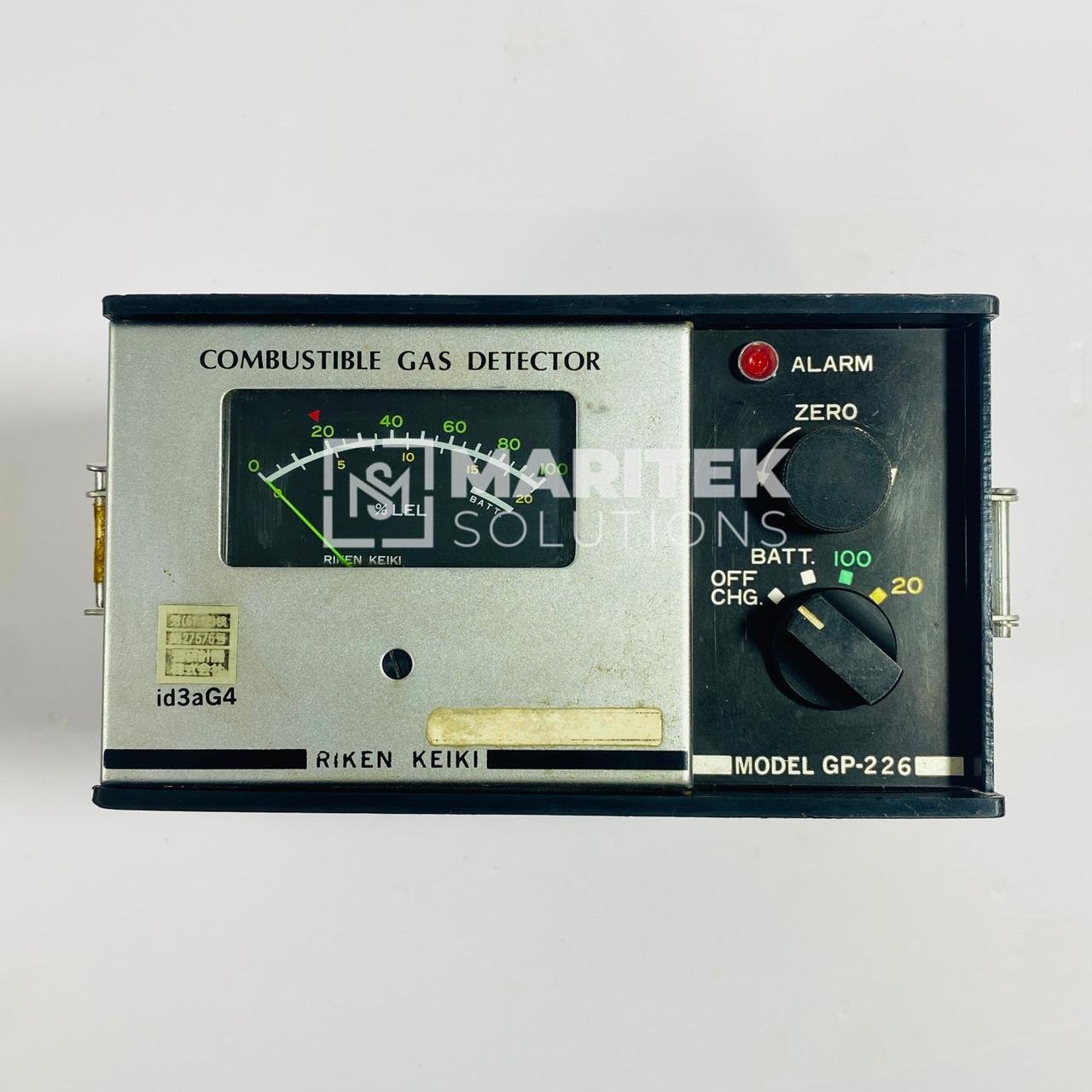 8. GP-226 (2) Riken Keiki GP-226 Combustible gas detector