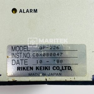 Riken Keiki GP-226 Combustible gas detector