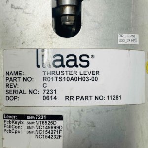 Lilaas R01TS10A0H03-00 Thruster lever