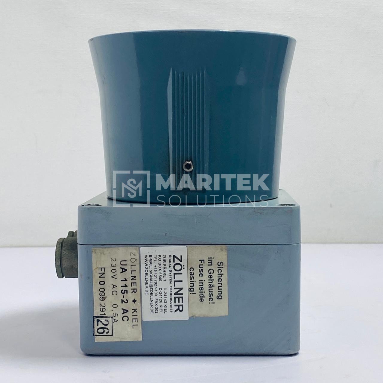 8. UA115-2 AC (3) Zöllner Kiel UA 115-2AC Industrial alarm unit