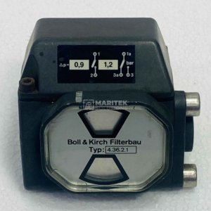 Boll & Kirch Filterbau 4.36.2 Differential pressure indicator (RANGE 0,9 TO 1,2 BAR)