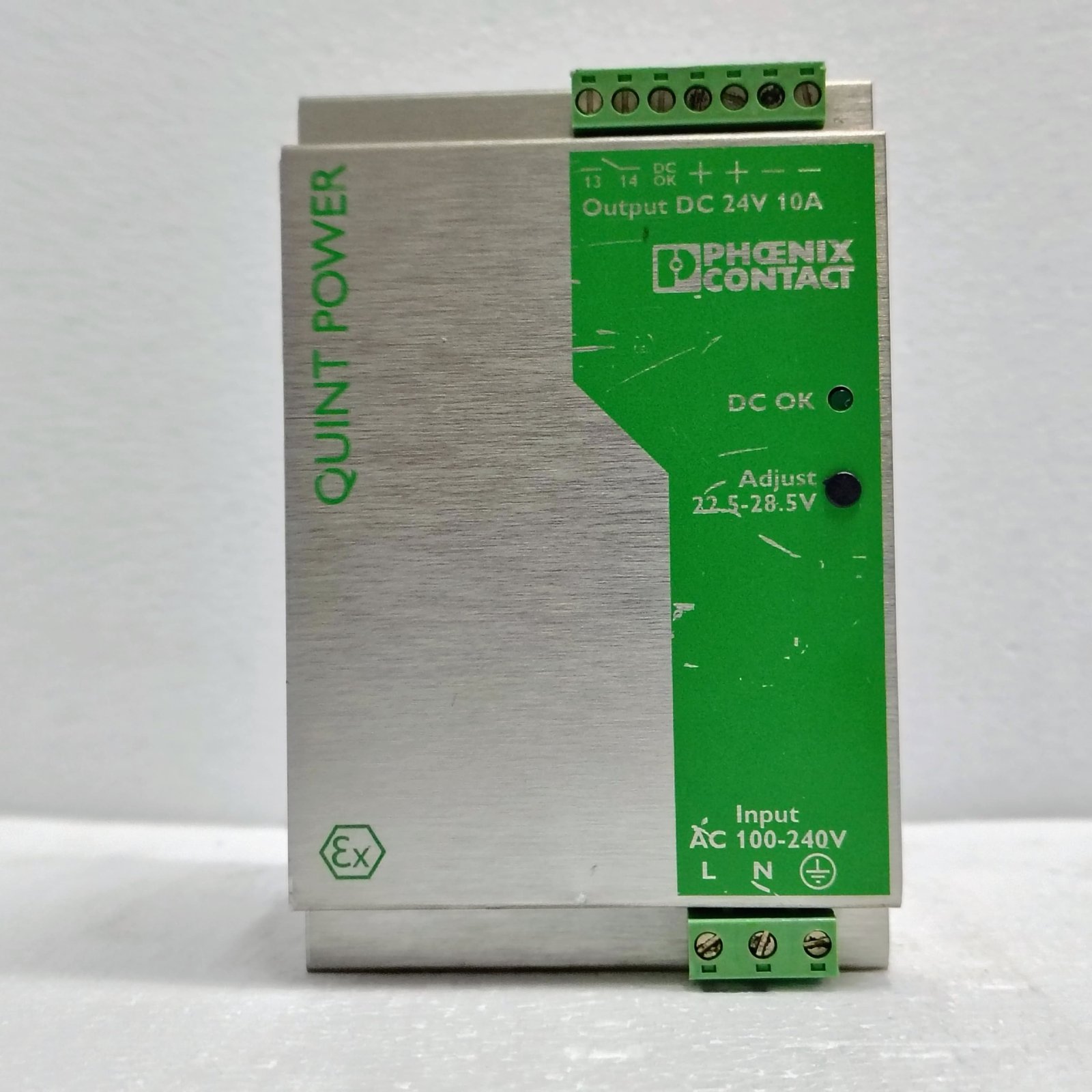 Phoenix Contact QUINT-PS-100-240AC/24DC/10/EX DIN rail power supply unit (2938866)
