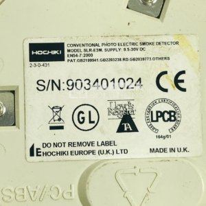 Hochiki SLR-E3M Conventional photoelectric smoke detector