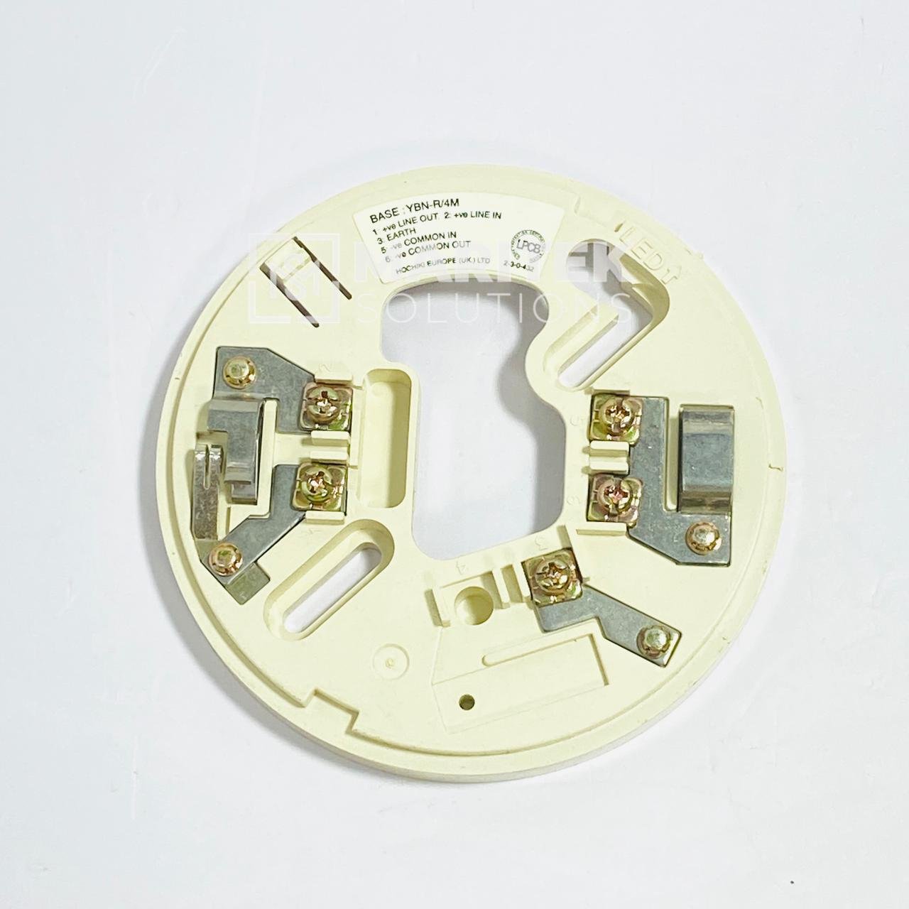9. YBN-R4M (New) (4) Hochiki YBN-R/4M Conventional detector mounting base