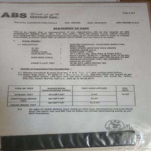 Aurora 50TSC12000 Marine telescopic crane (10TON- 15MTR)