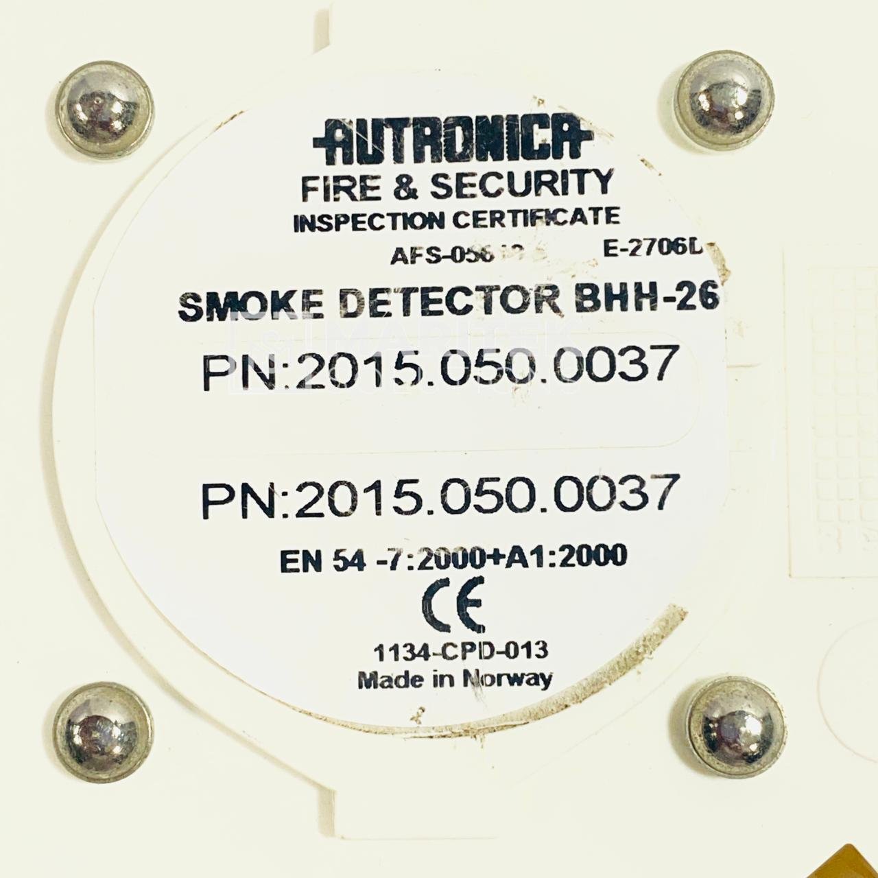 BHH-26 (1) Autronica BHH-26 Smoke detector