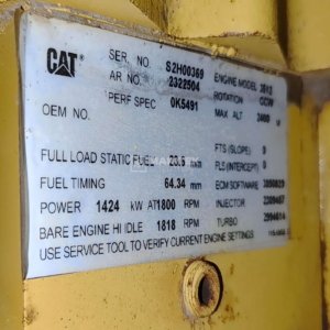 Caterpillar 3512B Generator set