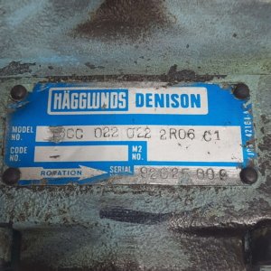 Hagglunds Denison 8CC0220222R06C1 Hydraulic vane pump
