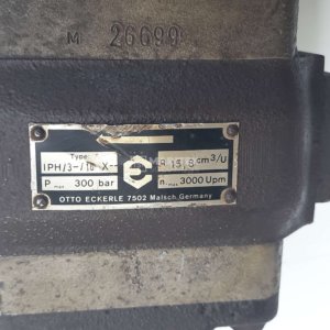 Voith IPH 6/3-100/16-201 High-pressure internal gear pump