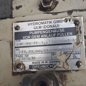 Hydromatik A4V 90 EL 1.OR 002-03-A Variable displacement hydraulic pump