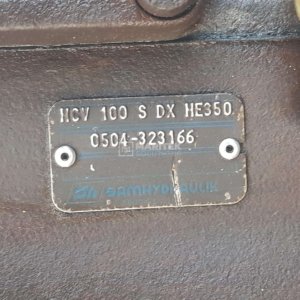 Sam Hydraulik HCV 100 SDX Hydraulic pump (0504-323166)