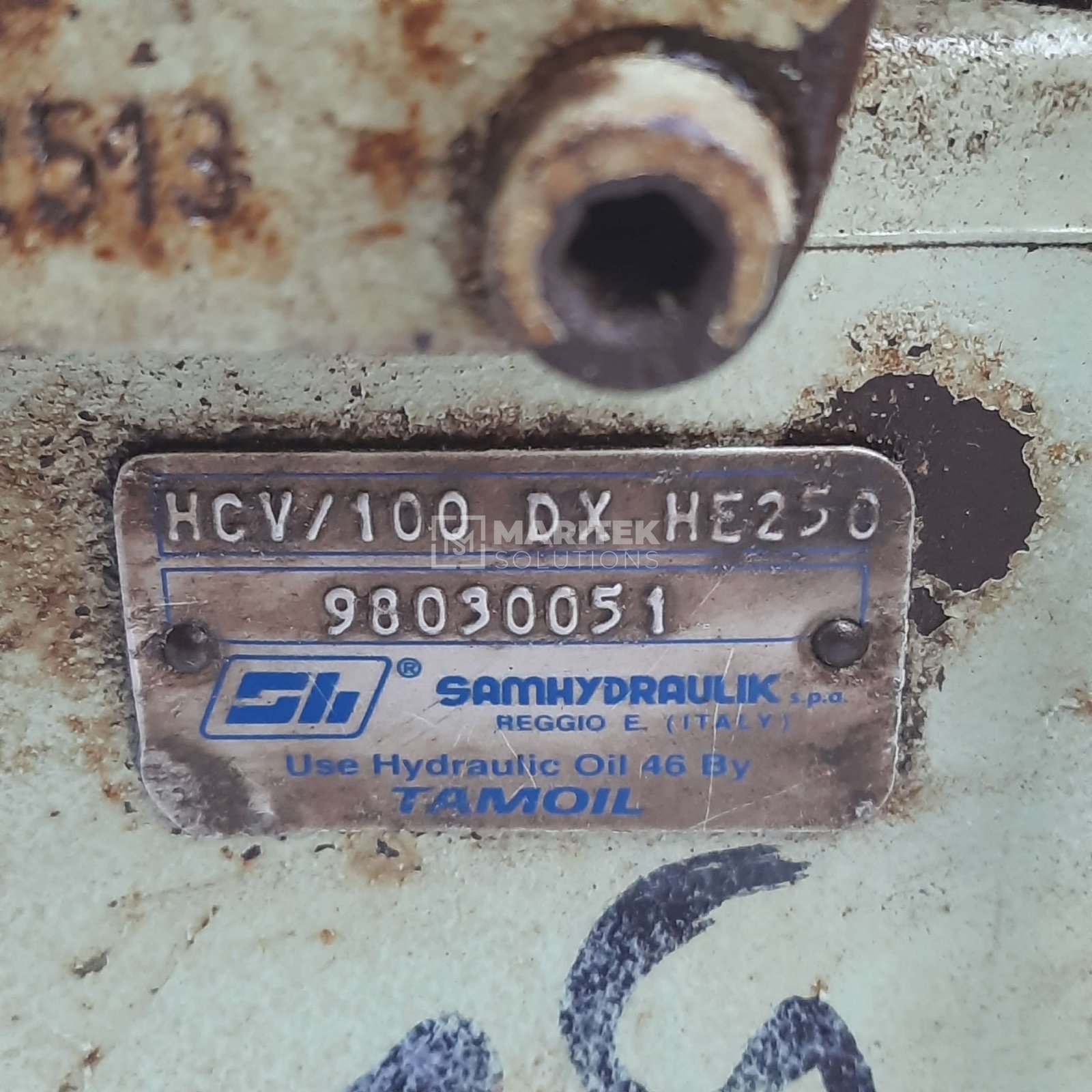 #H064_SAM HYDRAULIC _HCV100DX HE 250 (98030051) Sam Hydraulik HCV100 DX HE 250 Hydraulic pump