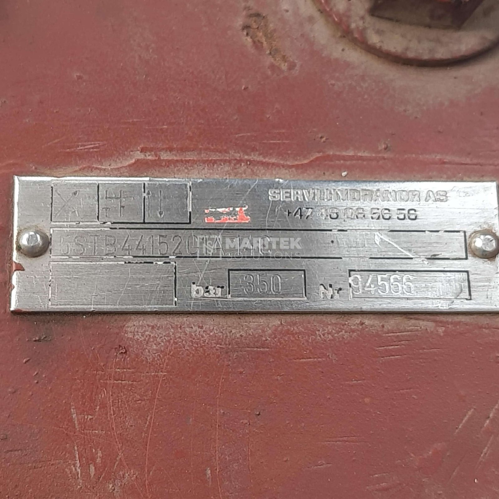 #H087_SERVI HYDRANOR _5STB44152C1A.14C(4) Servi Hydranor 5STB44152C1AC Hydraulic component