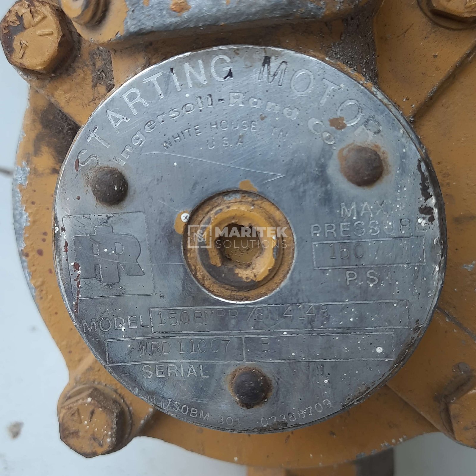 #M020 INGERSOLL RAND 150BMPR6N41 (6) Ingersoll Rand 150BMPR6N41 Air starter